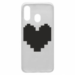 Чохол для Samsung A40 Undertale heart - PrintSalon