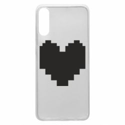 Чехол для Samsung A70 Undertale heart-PrintSalon Чехол для Samsung A70 Undertale heart