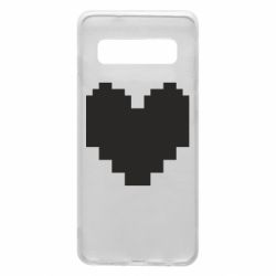 Чохол для Samsung S10 Undertale heart - PrintSalon