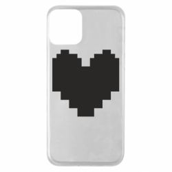 Чохол для iPhone 11 Undertale heart - PrintSalon