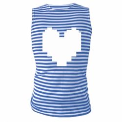 Майка-тільняшка Undertale heart - PrintSalon