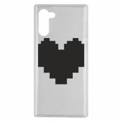 Чохол для Samsung Note 10 Undertale heart - PrintSalon