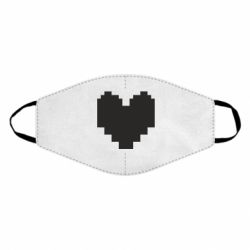Маска багаторазова Undertale heart - PrintSalon