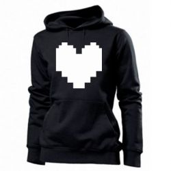 Женское худи Undertale heart