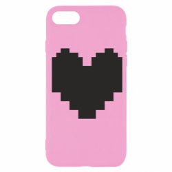 Чохол для iPhone SE 2020 Undertale heart - PrintSalon