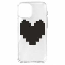 Чохол для iPhone 12 mini Undertale heart - PrintSalon