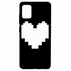 Чохол для Samsung A51 Undertale heart - PrintSalon