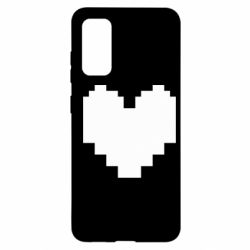 Чохол для Samsung S20 Undertale heart - PrintSalon