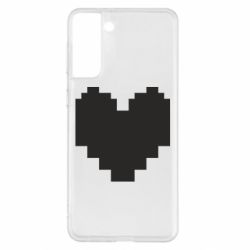 Чохол для Samsung S21+ Undertale heart - PrintSalon