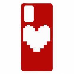 Чохол для Samsung Note 20 Undertale heart - PrintSalon