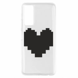 Чохол для Huawei P Smart 2021 Undertale heart - PrintSalon