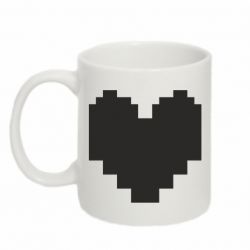 Чашка 320ml Undertale heart