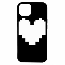 Чохол для iPhone 14 Undertale heart - PrintSalon