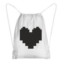 Рюкзак-мішок Undertale heart - PrintSalon