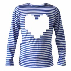 Тільник з довгим рукавом Undertale heart - PrintSalon