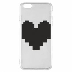 Чохол для iPhone 6 Plus/6S Plus Undertale heart - PrintSalon