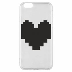 Чохол для iPhone 6/6S Undertale heart - PrintSalon