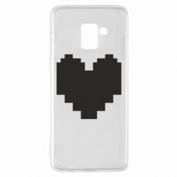 Чохол для Samsung A8+ 2018 Undertale heart - PrintSalon