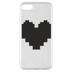 Чохол для iPhone 8 Undertale heart - PrintSalon