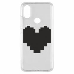 Чохол для Xiaomi Mi A2 Undertale heart - PrintSalon