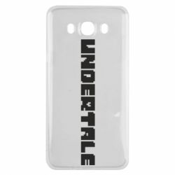 Чехол для Samsung J7 2016 Undertale logo - PrintSalon