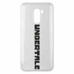 Чехол для Xiaomi Pocophone F1 Undertale logo - PrintSalon