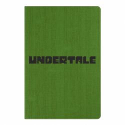 Блокнот з принтом Undertale logo