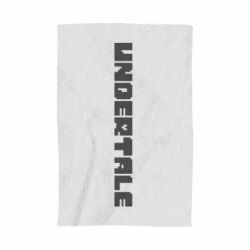 Полотенце с принтом Undertale logo - PrintSalon