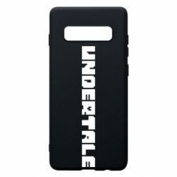 Чехол для Samsung S10+ Undertale logo - PrintSalon
