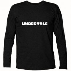 Футболка с длинным рукавом Undertale logo - PrintSalon