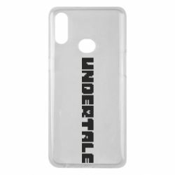 Чехол для Samsung A10s Undertale logo - PrintSalon