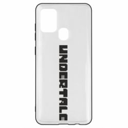 Чехол для Samsung A21s Undertale logo - PrintSalon