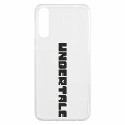 Чехол для Samsung A50 Undertale logo - PrintSalon