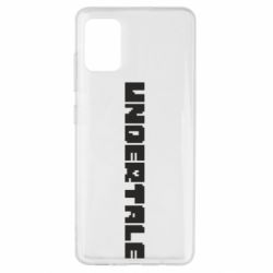 Чехол для Samsung A51 Undertale logo - PrintSalon