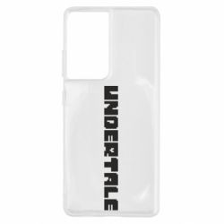 Чехол для Samsung S21 Ultra Undertale logo - PrintSalon