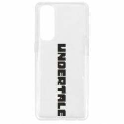 Чехол для Oppo Reno 4 Pro Undertale logo - PrintSalon