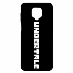 Чехол для Xiaomi Redmi Note 9S/9Pro/9Pro Max Undertale logo - PrintSalon