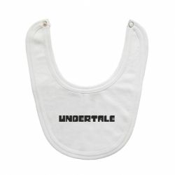 Слюнявчик  Undertale logo - PrintSalon