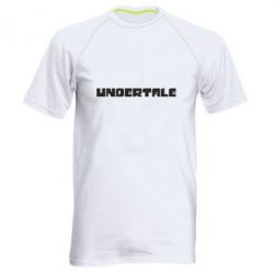 Мужская футболка для спорта Undertale logo - PrintSalon