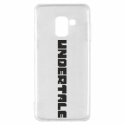 Чехол для Samsung A8 2018 Undertale logo - PrintSalon