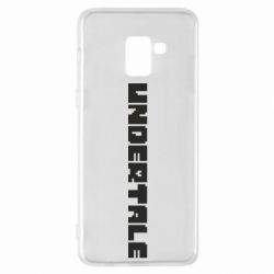 Чехол для Samsung A8+ 2018 Undertale logo - PrintSalon