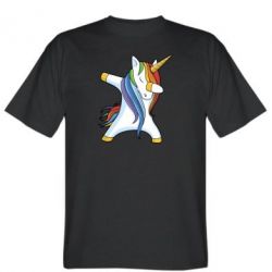 Мужская футболка Stedman Unicorn dabbing - PrintSalon