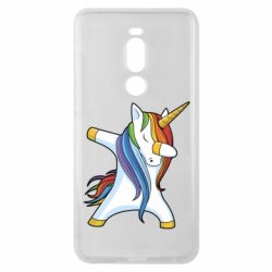 Чехол для Meizu Note 8 Unicorn dabbing-PrintSalon Чехол для Meizu Note 8 Unicorn dabbing