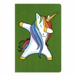 Блокнот с принто Unicorn dabbing - PrintSalon