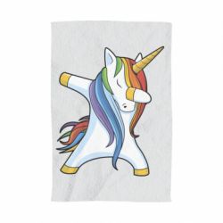 Полотенце с принтом Unicorn dabbing - PrintSalon