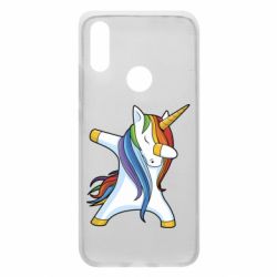 Чехол для Xiaomi Redmi 7 Unicorn dabbing - PrintSalon