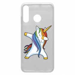 Чехол для Huawei P30 Lite Unicorn dabbing - PrintSalon