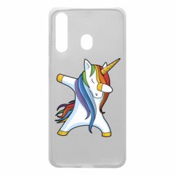 Чехол для Samsung A60 Unicorn dabbing - PrintSalon
