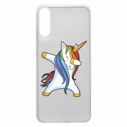 Чехол для Samsung A70 Unicorn dabbing - PrintSalon