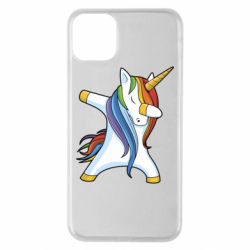 Чехол для iPhone 11 Pro Max Unicorn dabbing - PrintSalon